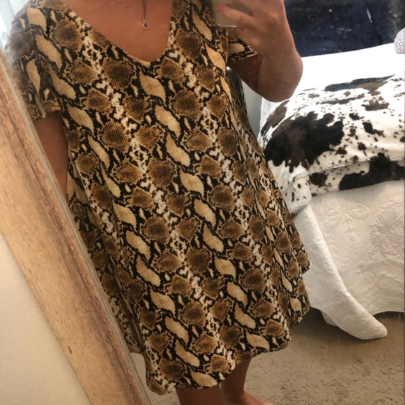 Judith March Dresses & Skirts - Snakeskin dress Judith March